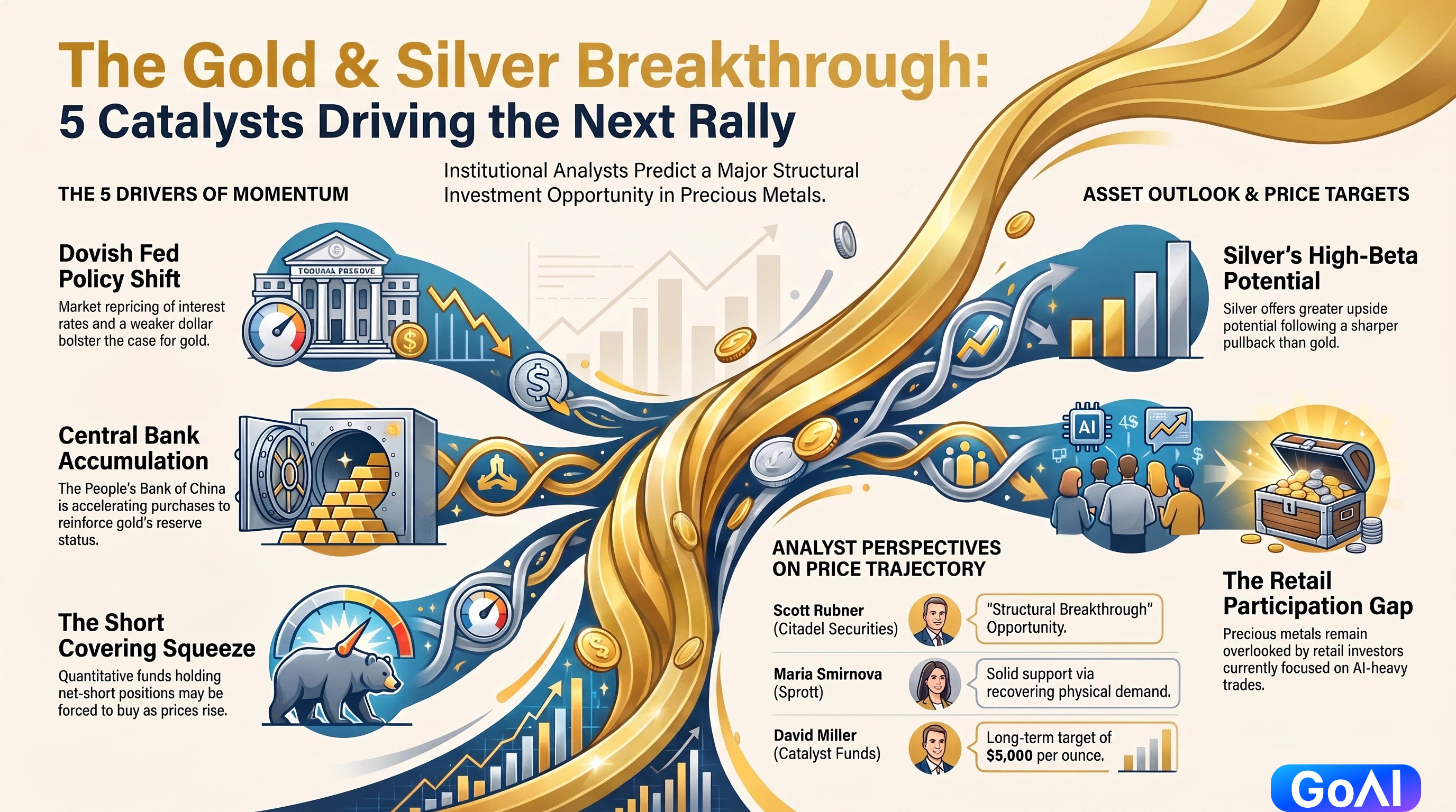 Five Major Catalysts Reshape Gold Buying: Citadel Analyst Declares Potential Breakthrough Opportunity
