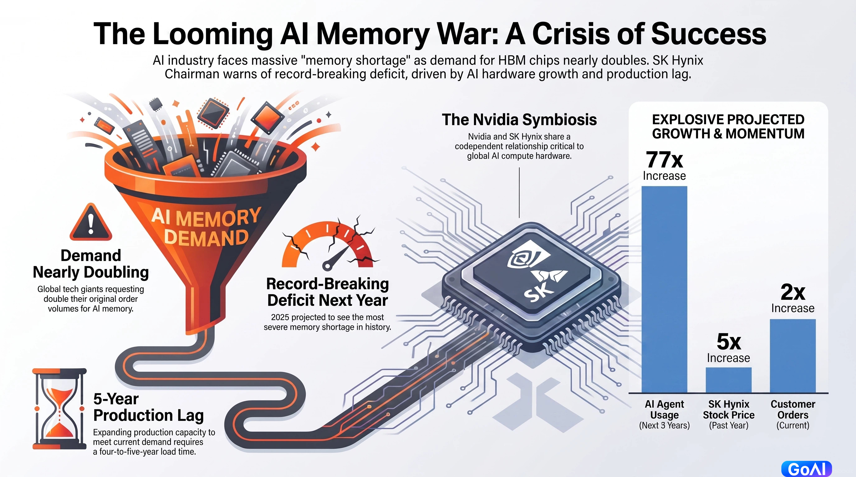 SK Hynix Chairman Chey Tae-won: Most Severe "Memory Shortage" Coming Next Year as AI Demand Nearly Doubles